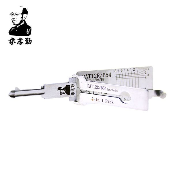 

Mr. Li's Original Lishi DAT12R/B54 2in1 Decoder and Pick - Best Automotive Locks Unlock Tools on the Market
