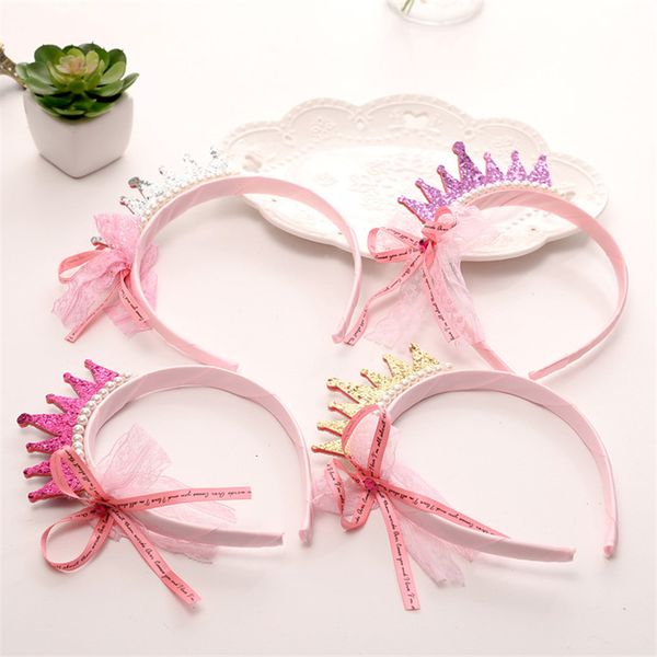 New Girl Hair Clips Kids Princess Flower Hair Sticks Crown