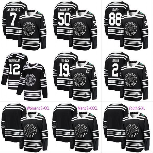 

Mens Chicago Blackhawks 2019 Winter Classic Jersey 12 Alex DeBrincat 19 Jonathan Toews 88 Patrick Kane 2 Duncan Keith Hockey Jerseys