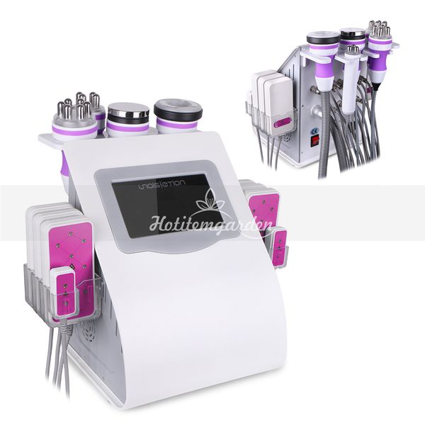 Fábrica diretamente venda 6in 1 40k Ultrassom Cavitação RF Vacuum Lipo Laser Máquina