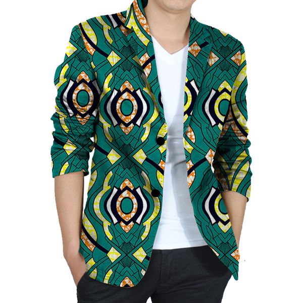 

africa style print men suit jacket african festive blazers for party customize african man's suit of africa costume, White;black