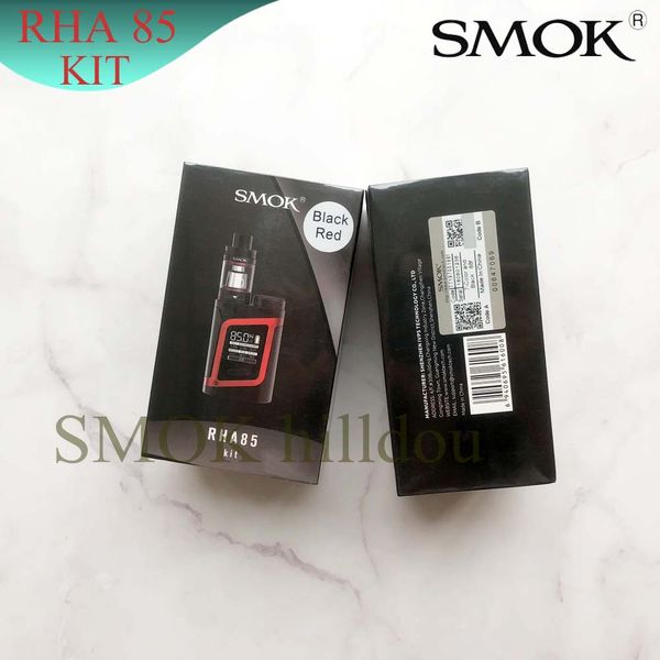 

Original SMOK RHA85 Kit AL85 Kit With 3ML TFV8 Baby Beast Tank RHA85W Mod OLED Display ScreenAdjustable Airflow System Authentic