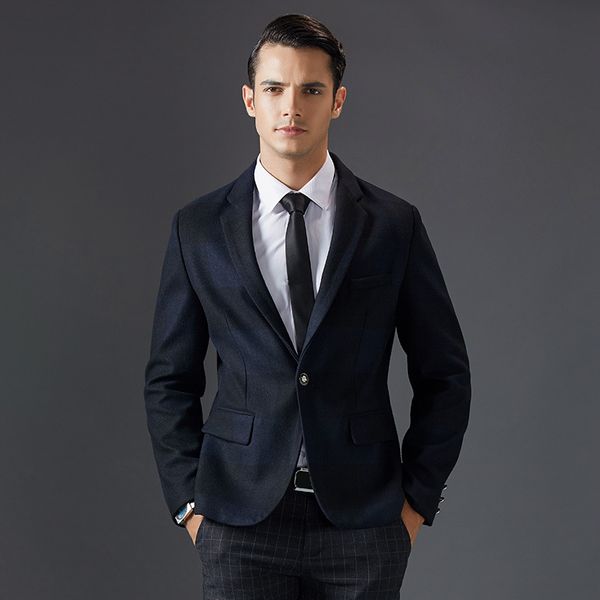 

2018 autumn new fashion slim fit blazer korean style clothing men, White;black