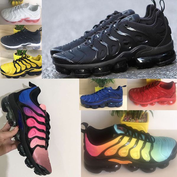 

Airs 2018 NEW TN Plus Оливковое в металлическом белом серебряном Colorways повседневная обувь
