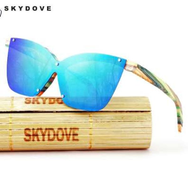 

skydove butterfly sunglasses wood polarized miiiro cat eye glasses wooden women's girls sunglasses bamboo womens, White;black