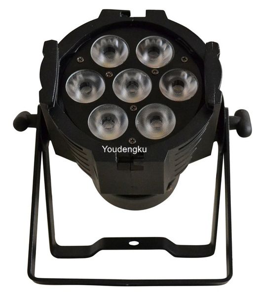 

4 pieces aluminum led mini par lights 4in1 full color 7x10w led par rgbw