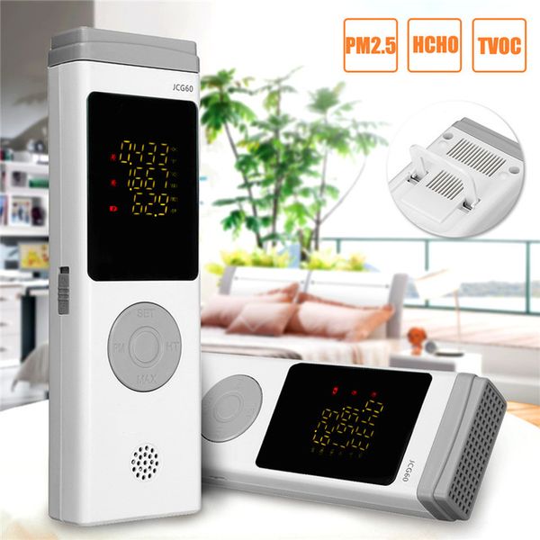 

formaldehyde detector detects hcho tvoc pm2.5 real time testing record analyzed usb charging monitor air quality for home office