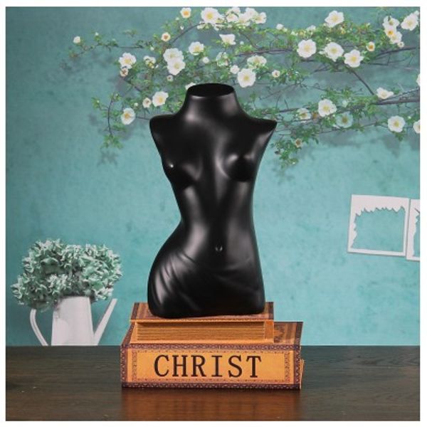 

fashion mannequin for display necklace half body mannequin torso ell, Khaki