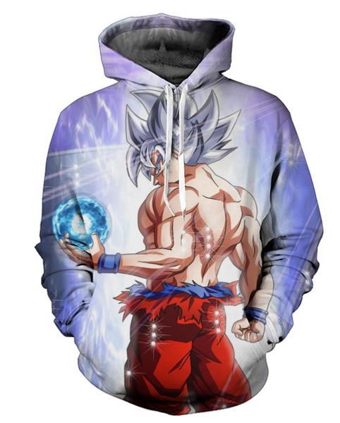 

новые моды для женщин / мужчин dragon ball z harajuku стиль смешные 3d печати случайные толстовки унисекс плюс размер kk193, Black