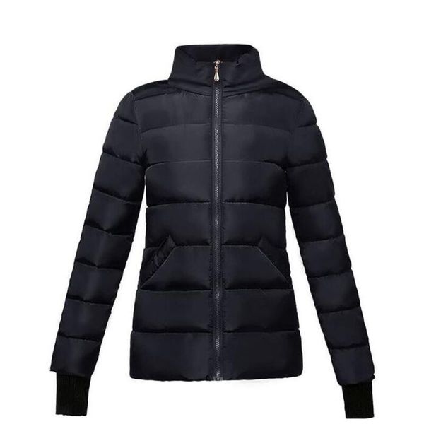 

autumn winter bomber jacket women 2018 new fashion long sleeve basic jackets female zipper slim black coat office casual parkas, Black;brown