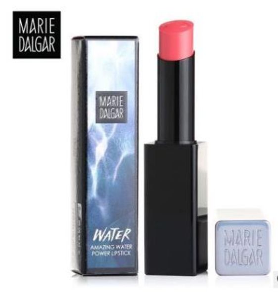 

lipstick marie dalgar moist natural lasting brightly colored water moistening pink wine red