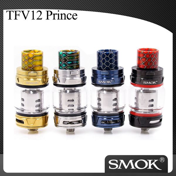 

Подлинный SMOK TFV12 Prince Tank 8 мл огромная емкость 510 испаритель электронная сигарета распылитель бак подходит для G-Priv 2 100% оригинал