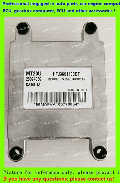 

for car engine computer/mt20u ecu/electronic control unit/ hafei miyi 28074036 hfj3601100dt