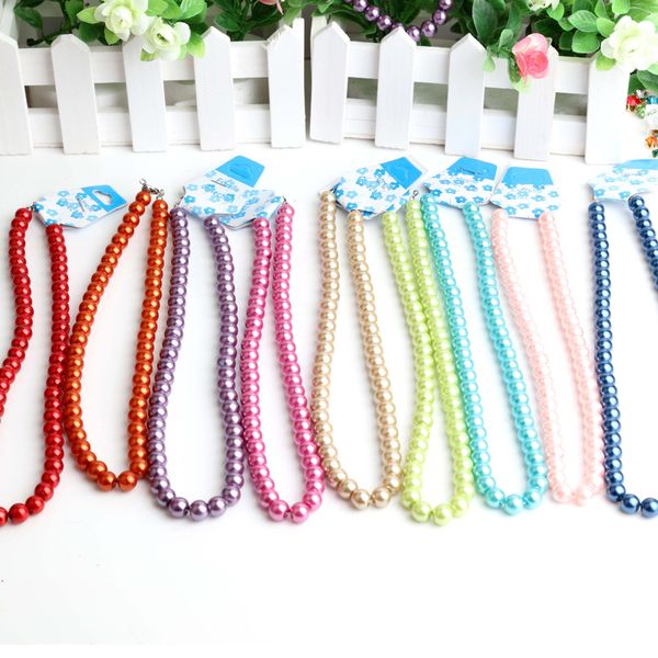 

womens jewellery colliers big chain simulated pearl necklace bridal jewelry necklace female wedding gifts pearl, Golden;silver