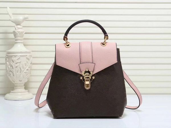 

Mini backpack women lady leather backpack fa hion luxury handbag houlder bag travel backpack keep all hipping