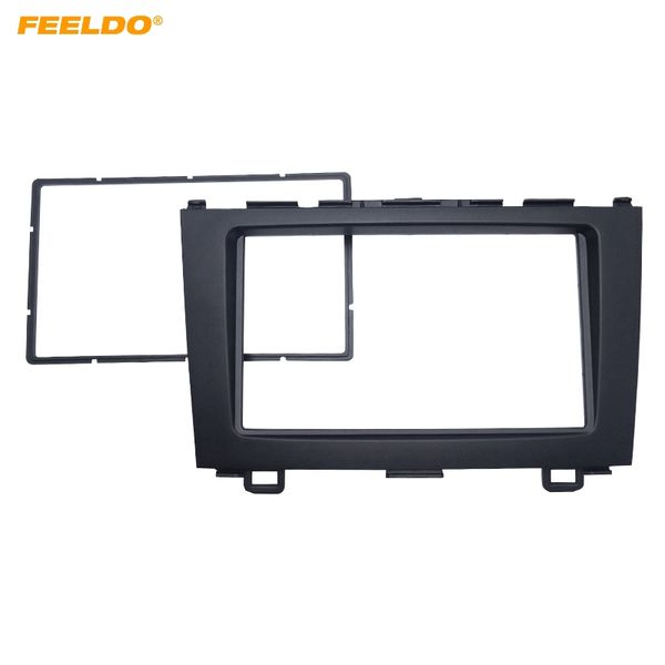 2019 Feeldo Double Din Audio Fascia For Honda Crv 2007 2012 Radio Cd Gps Dvd Stereo Panel Dash Mount Installation Trim Kit 4948 From Feeldo 20 72