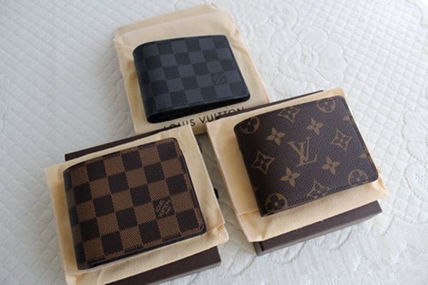 

New men luxury leather wallet fa hion men pur e arteira ma culina hort coin pocket men pur e luxury l brand cartera with box