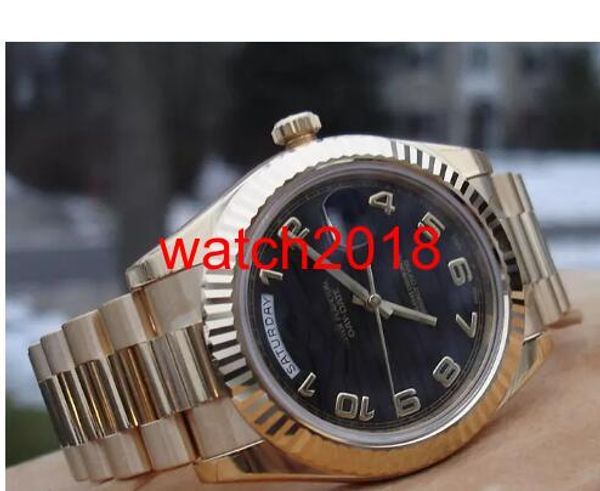 

New Fashion Watch Men-Watches Rose Gold II 36mm 218238 Champagne Roman Dial Automatic Mens Date Sports Watch Luxury Watch