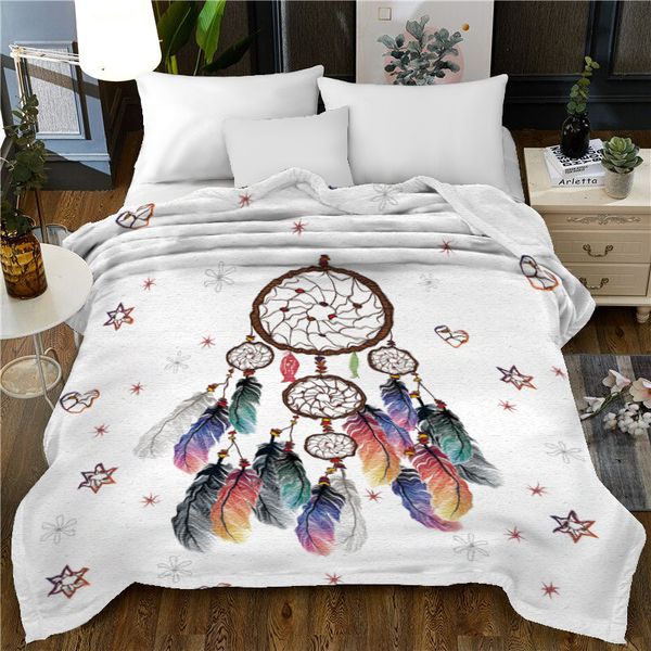 

150x200cm bedspread blanket high density super soft 3d flannel blankets christmas decorations for home beds throw blanket