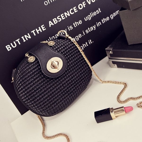 

модная сумка сладкая сумка мини цепочка маленькая круглая упаковка