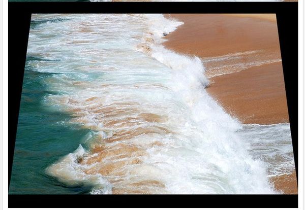 

modern floor painting 3d wave beach floor tile three-dimensional painting mural-3d pvc wallpaper self-adhesive floor wallpaper-3d