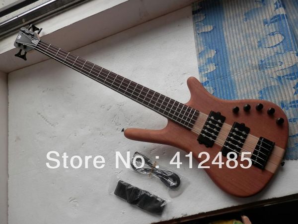 

warwick ltd corvette 5 strings natural wooden electric bass