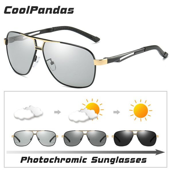 

2018 авиация вождение поляризованные фотохромные солнцезащитные очки мужчины хамелеон очки женщины солнцезащитные очки водитель oculos lente, White;black