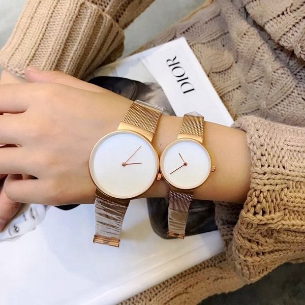 

2018 мужские часы кварцевые роскошные пояса бренд любители часы кожа наручные часы мужской часы женский часы женщины wristwa, Slivery;brown