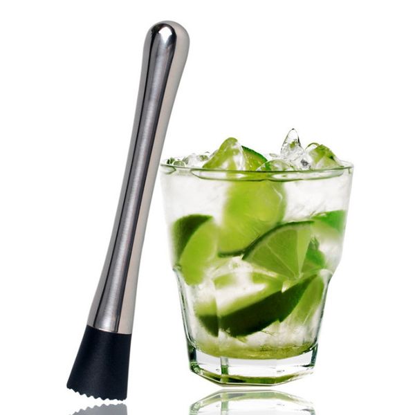 

diy drink tool bar mixer muddler cocktail sticks wine minced rolling fruit muddler bartending bar tools cocktail shaker stainless steel