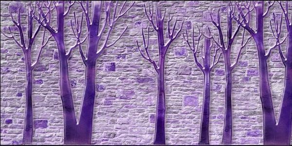 

wall panel wallpaper helping amethyst tree background wall art mural for living room large painting home decor