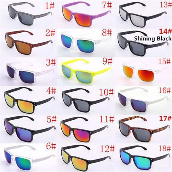 

brand sunglasses for men summer shade uv400 protection outdoor sports cycling sunglasses men sun glasses 18 colors selling 009102, White;black