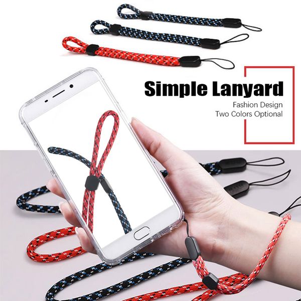 

simple fashion mobile phone lanyard men and women general short wrist rope digital camera self timer lever short lanyard 500pcs/lot