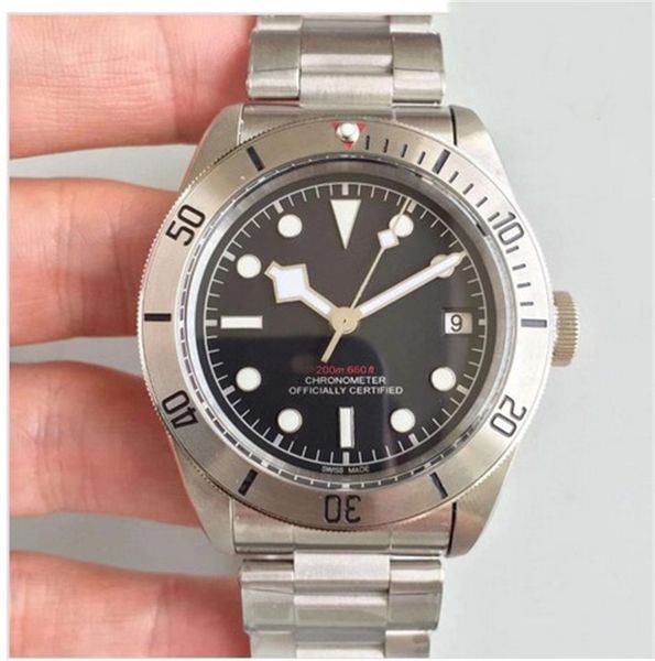 

Новые мужские часы автоматическое движение нержавеющая сталь ремешок черный циф