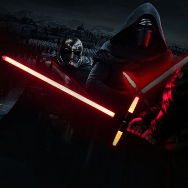 

cross light sword retractable star toy cosplay props lightsaber with sound led light flashing wars sword kids toy gift