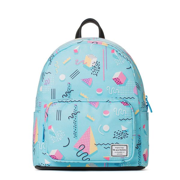 

double shoulder bag 2018 new women's bag fashionable leisure mini college middle school student fresh schoolbag