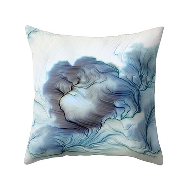 

geometric marble texture throw pillowcase pillow cover bed home brand new comfortable droship 45cm*45cm 10aug 1 pillow case
