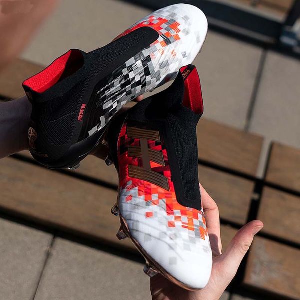 

tv star football boots predator 18+/18.1 fg soccer shoes predator accelerator soccer cleats sneakers