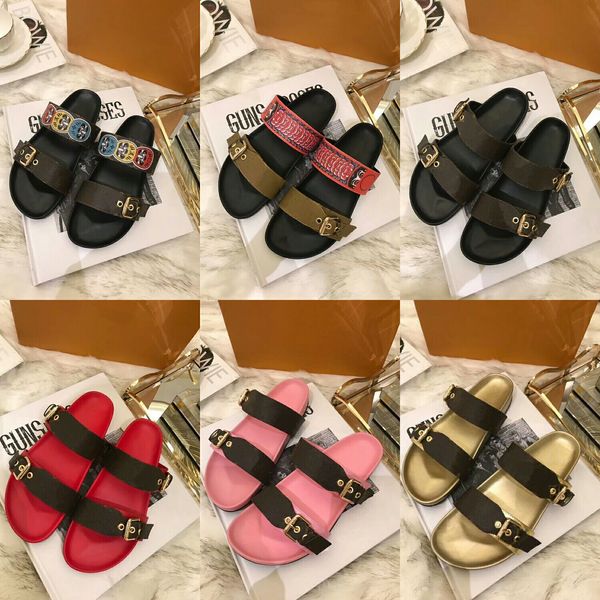 

2018 pring ummer andal women fa hion de igner hoe men genuine leather with box du t bag