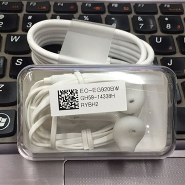 

oem original a++++ quality 3.5mm headset in ear headphones with remote and mic for samsung s7 s8 note5 6s 6splus 5s with retail package