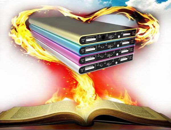 

Mobile charger power bank 50000mAH Mini USB Portable Charger backup battery For iPhone X 8 Plus HTC samsung S8 Plus univeresal smartphone