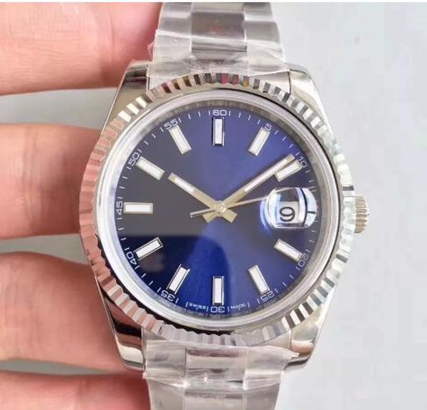 Roségold, hochwertige Herren-Armbanduhr, mechanisch, Edelstahl, automatisches 2813-Uhrwerk, Sport-Herrenuhr mit Automatikaufzug, Datejust, Sport-Armbanduhr