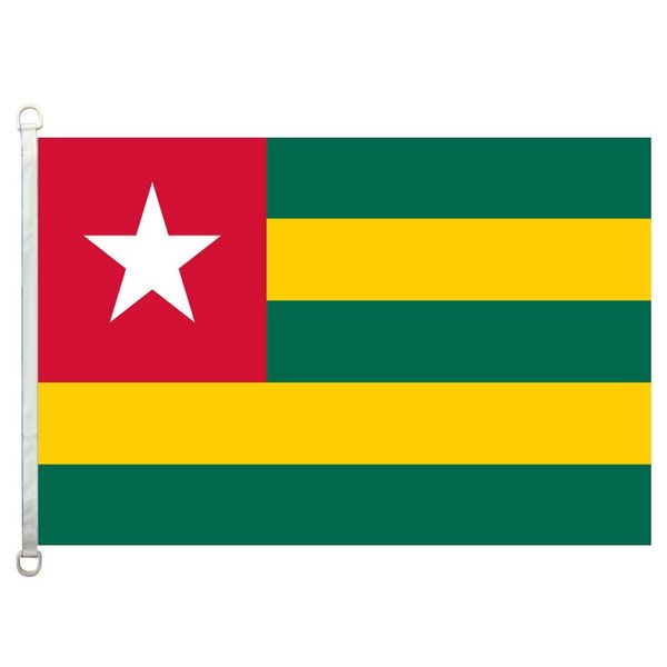 

togo flag,90*150cm ,100% polyester, banner,digital printing