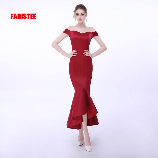 

новое прибытие элегантный атласное платье вечерние платья пром партия vestido де noiva шнуровке рукавов классический длинный стиль, Black