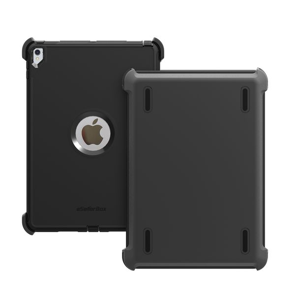 

eSellerBox Defender Case For 10.5 ipad pro ipad Air1 ipad Air2 9.7 ipad2.3.4 3 in 1 Cases Protective Cover 2018