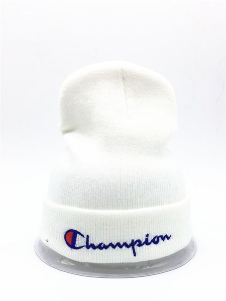 champion beanie white