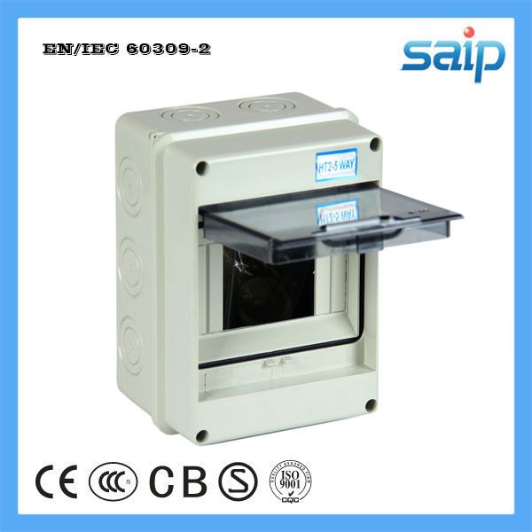 

one piece selling 5 ways waterproof abs plastic distribution box mini circuit breaker box 150*110*90 mm