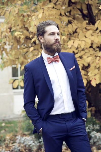 

selling royal blue mens suits groomsmen wedding tuxedos two pieces designer blazers shawl lapel formal dress suit (jacket+pants), Black;gray