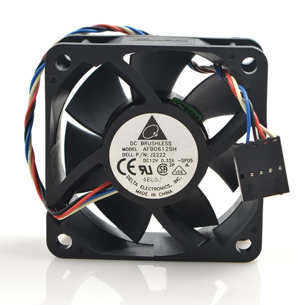 

6025 12v 0.32a 6cm pwm afb0612sh delta temperature air fan violence