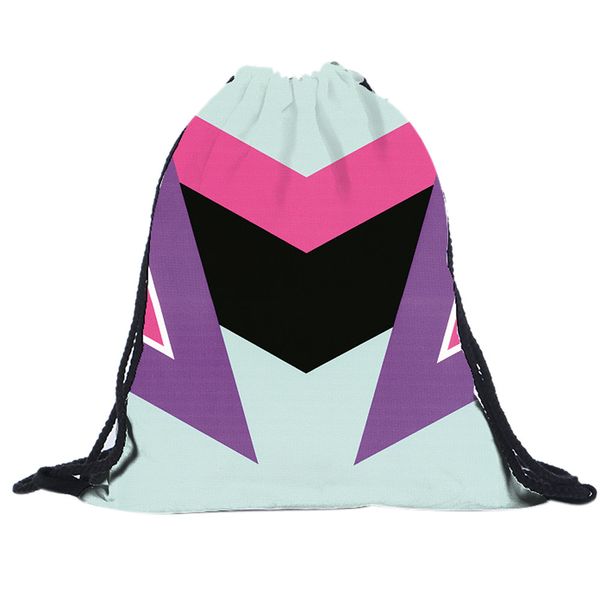 

fashion drawstring bags for women men emoji 3d printing bags drawstring super quality