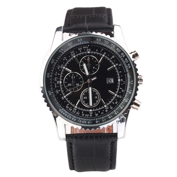 

Relogio Masculino Mens watches top watch men Quartz Watch leather sapphire crystal fashion casual clock men 2018